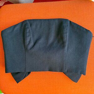 NWOT HUTCH Delphine Strapless Bandeau with Bow Back